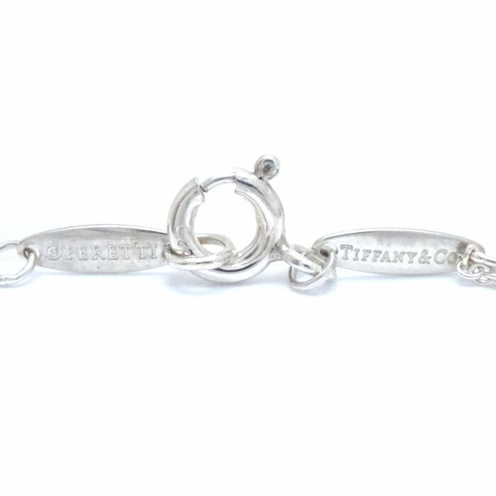 TIFFANY Authentic Silver Diamond Heart Necklace - Picture 5 of 7